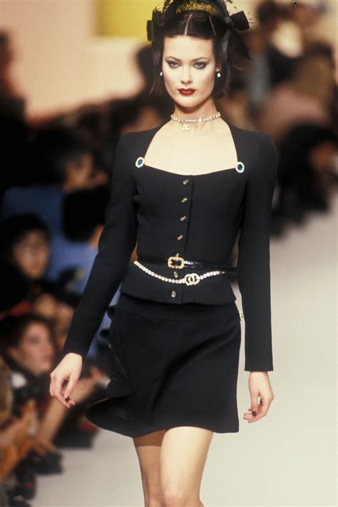 90s chanel clothing|vintage Chanel outfits.